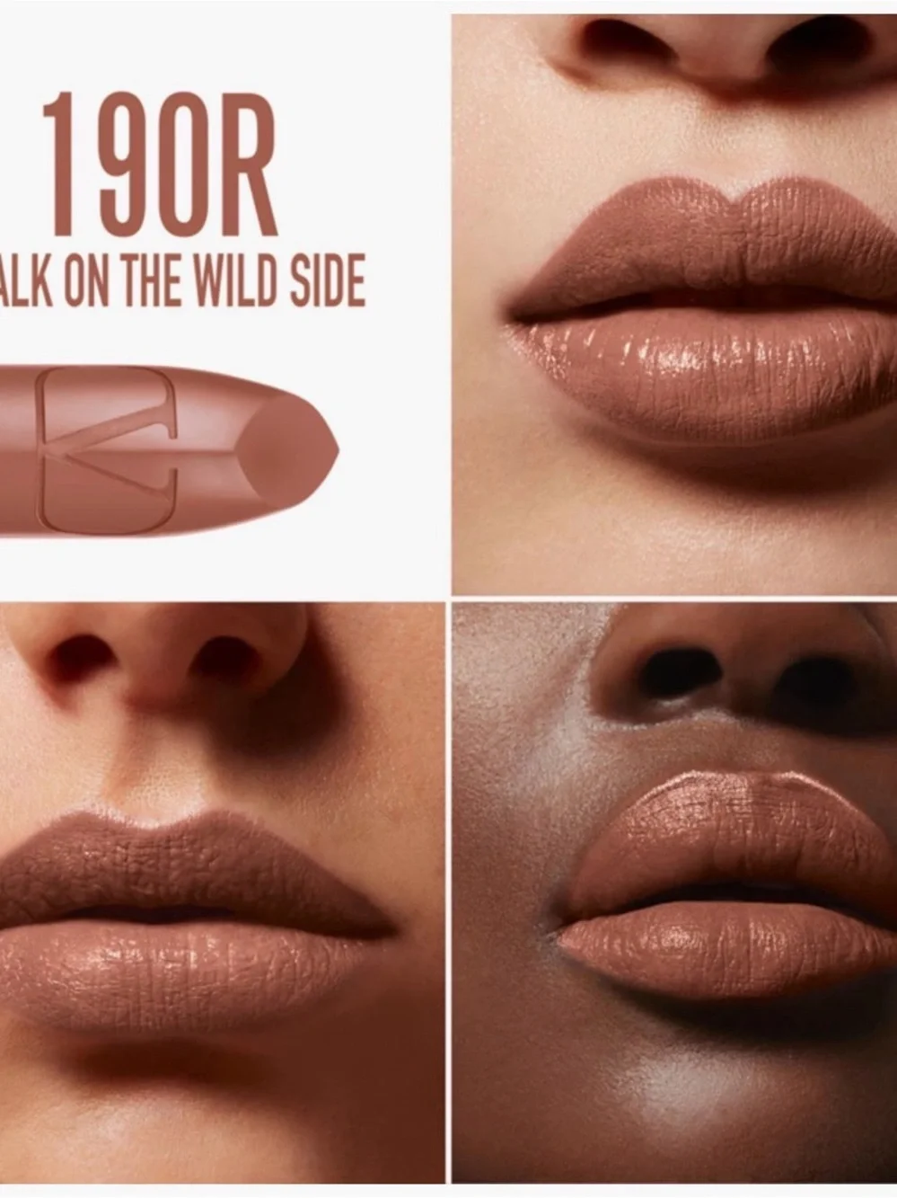 Valentino Rose Nude Satin Lipstick